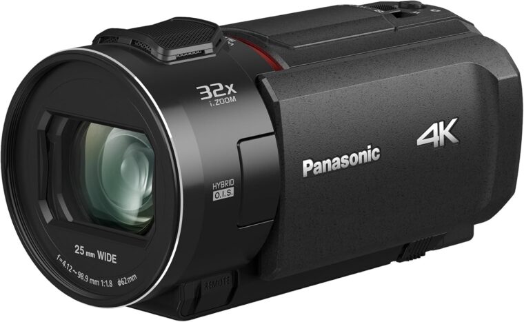 Panasonic VX3 (HC-VX3) 4K Camcorder, Lightweight